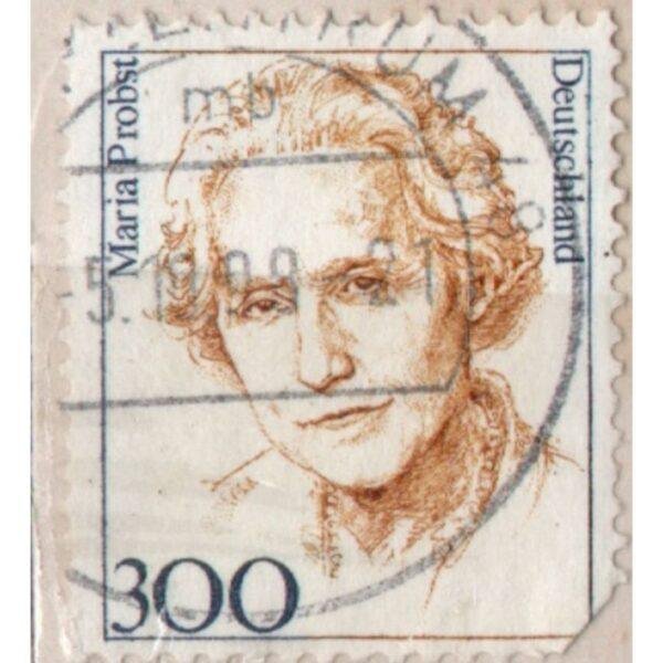 300 Deutschland Maria Probst Used Stamp