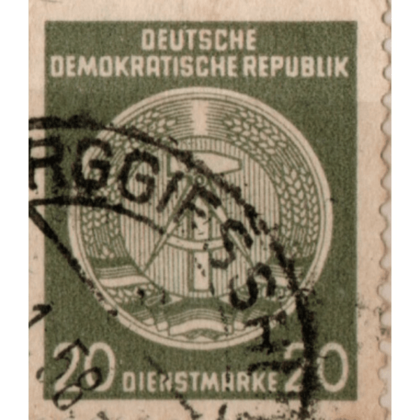 20 Deutsche Demokratische Republik Used Stamp