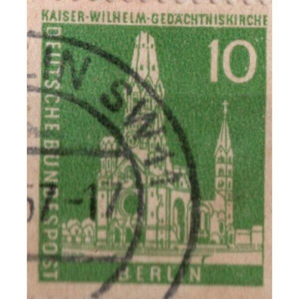 10 Deutsche Bundespost Berlin Used Stamp