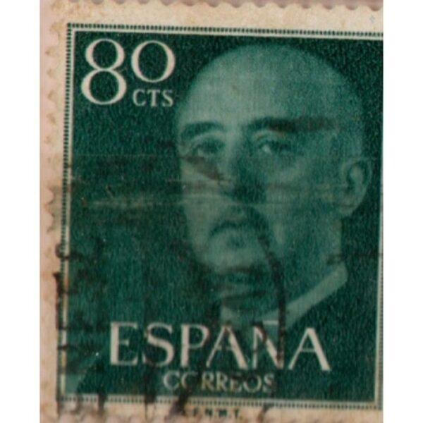 80 Espana Correos Used Stamp