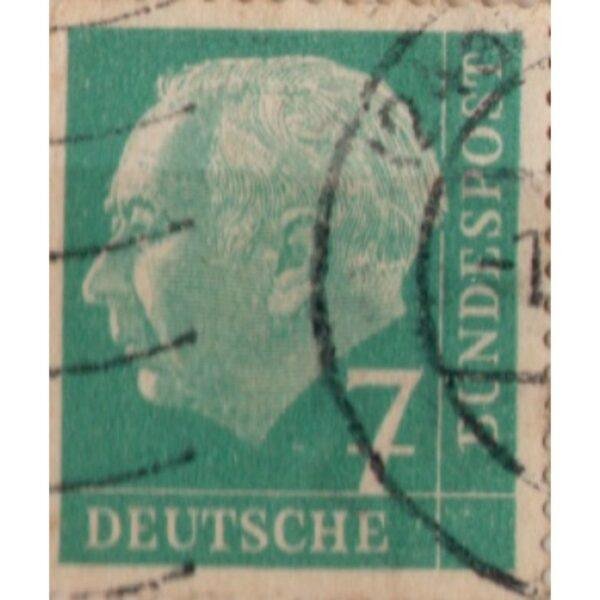 7 Deutsche Bundespost Used Stamp