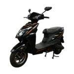 Green Invicta 60kms Range Electric Scooter Black