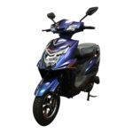 Green Invicta 60kms Range Electric Scooter Blue