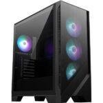 MSI MAG FORGE 320R Airflow ATX ARGB Gaming Cabinet Black