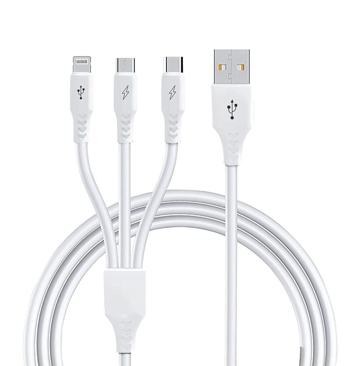 Tork 3 in 1 Fast Charging Data Cable