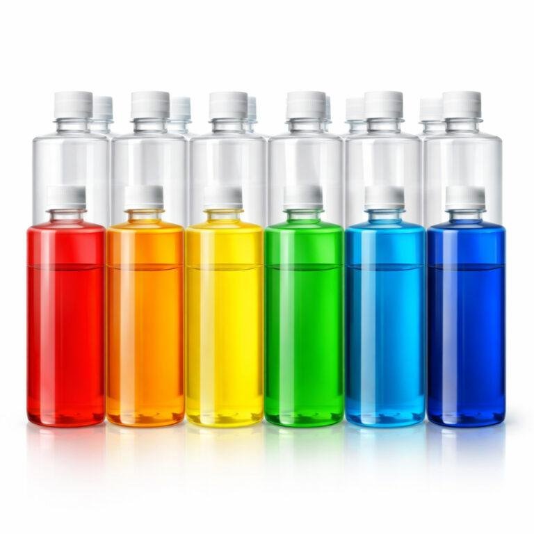 1000ML 1 Litre Round Plastic Transparent Bottle