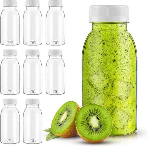 Round Plastic Transparent Disposable Bottle